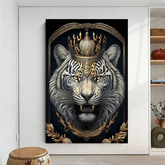 Zodiac Deities, Animal Heads, Three-dimensional Sculptures, Posters and Prints, Canvas Paintings, Wall Art Pictures, Home Decor - BE RARE