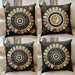 Mandala Tarot Card Throw Pillows Cushion Cover Zodiac Astrology Chart Sun Moon mushroom Sofa Home Decor Decorative Pillowcase - BE RARE