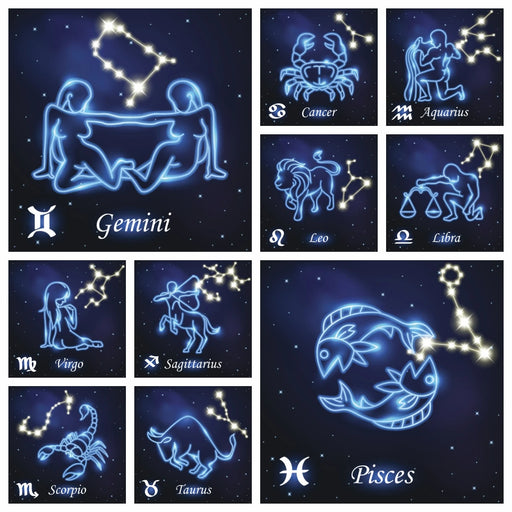 5D DIY Diamond Painting Zodiac Sign Pattern Constellation Full Drills Embroidery Sale Rhinestones Pictures Wall Art Home Decor - BE RARE