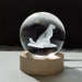 Luminous Animal Twelve Crystal Zodiac Ball Ornament for Home Wood Base Office Desk Decoration Birthday Gift Accessories - BE RARE