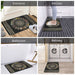 Wheel Of The Zodiac Astrology Chart 40x60cm Carpet Polyester Floor Mats Fashionable Anti-Slip Indoor - BE RARE